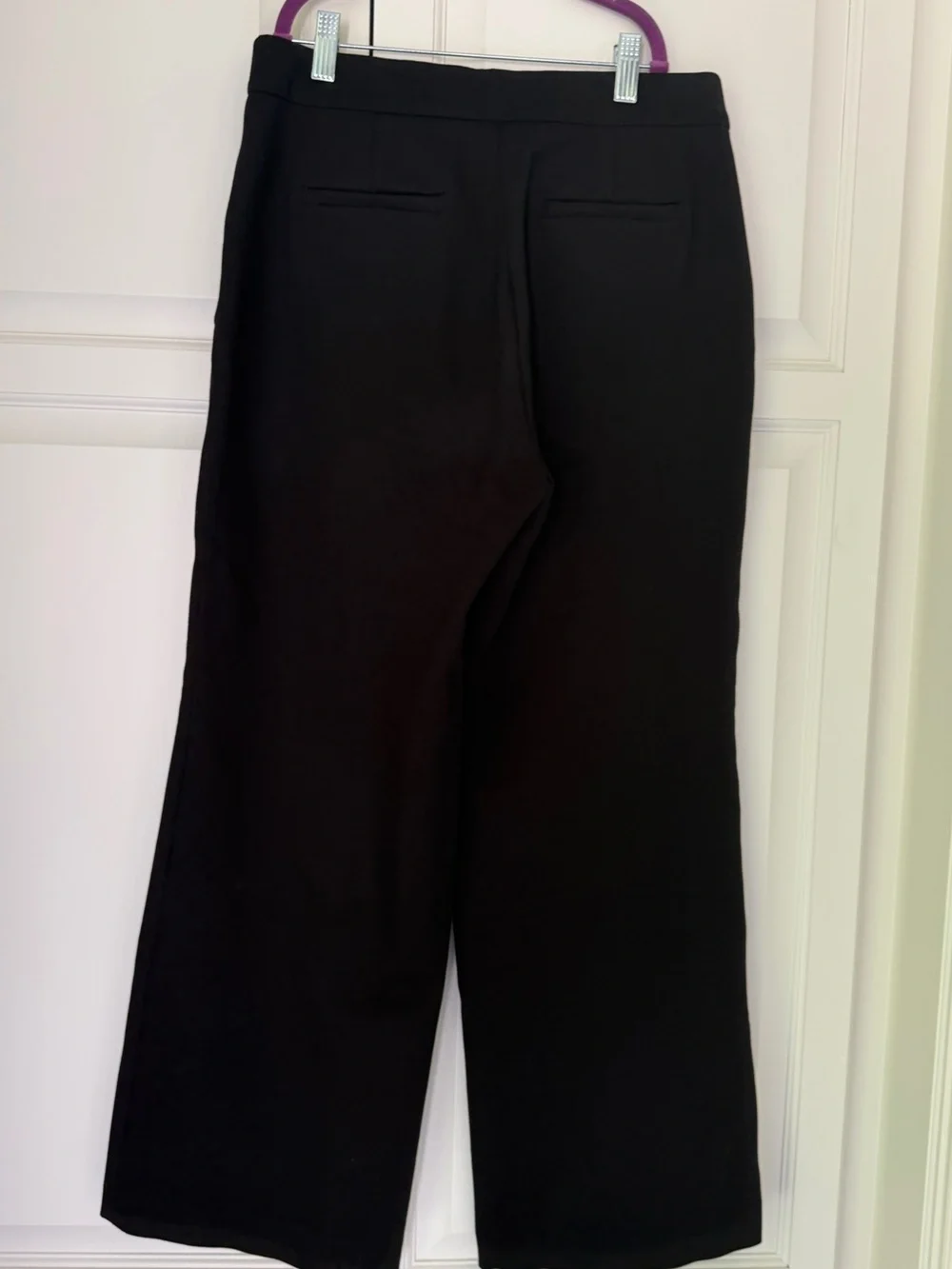 Quince Ultra-Stretch Ponte BlackTrousers Pants